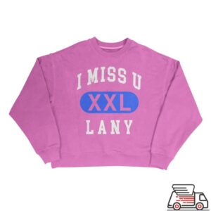 Lany Store Merch Xxl Crewneck (Pink)
