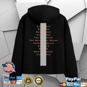 Merchnow Store Merch Crystal Lake The Weight Of Sound - Black Pullover Hoodie