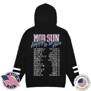 Mod Sun Official Store Merch Happy To Be Here Hoodie