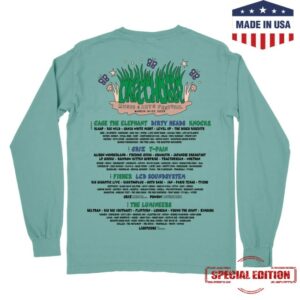 Okeechobeefest Store Merch 2026 Lineup Longsleeve Tee