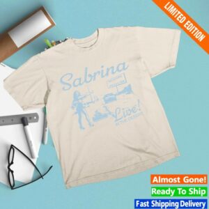 Sabrina Carpenter Store Merch Sabrina Live! In The Desert T-Shirt