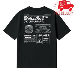 Tbnr Merch Shop Thermal Flame Tee Black