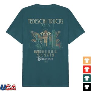 Tedeschi Trucks Band Shop Merch Store Beacon Exclusive Nyc T-Shirt