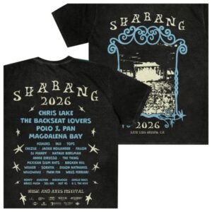 Shabang Store Merch Shop Line-Up Tee