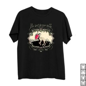 The Last Dinner Party Store Merch From The Pyre Mask Black T-Shirt