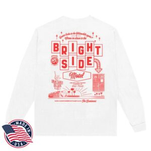 The Lumineers Store Merch Brightside Motel Long Sleeve Tee