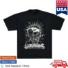 The Offspring Store Merch Mohawk Skull 2026 Tour Tee