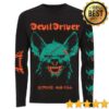 Devildriver Merch Shop Store Hyena Face Long Sleeve Tee