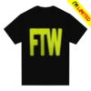 Freak The World Merch Shop Neon Logo Tee (Black)