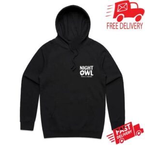 Night Owl Merch Shop Store Night Owl Sk8 Hoodie
