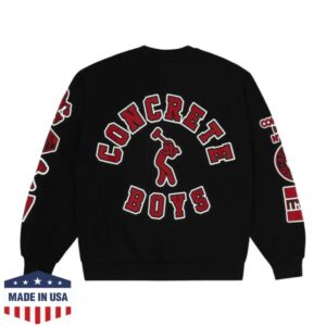 Yachty Store Merch Concrete Boys Varsity Crewneck