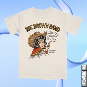 Zac Brown Band Store Merch 'Just Keep Rolling T-Shirt