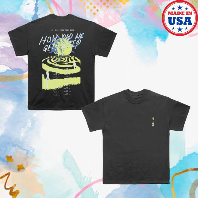Louis Tomlinson Merch Store How Did We Get Here Uk Eu Tour Black T-Shirt 5 Louis Tomlinson Merch Store How Did We Get Here Uk Eu Tour Black T-Shirt
