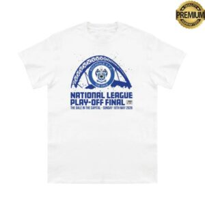 Rafc Shop Merch Play Off Final 2026 T Shirt White