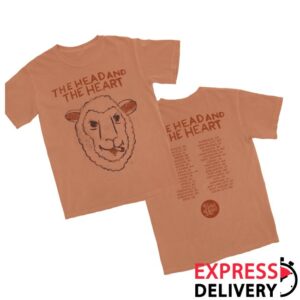 The Head And The Heart Store Merch Yam Sheep Tour Tee