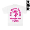 Zara Larsson Store Merch Midnight Sun Never Ending Tour Tee