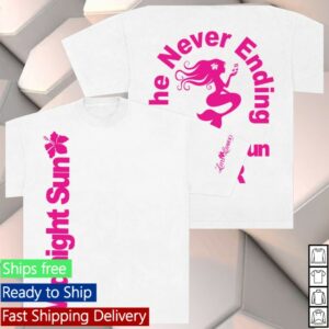Zara Larsson Store Merch Midnight Sun Never Ending Tour Tee